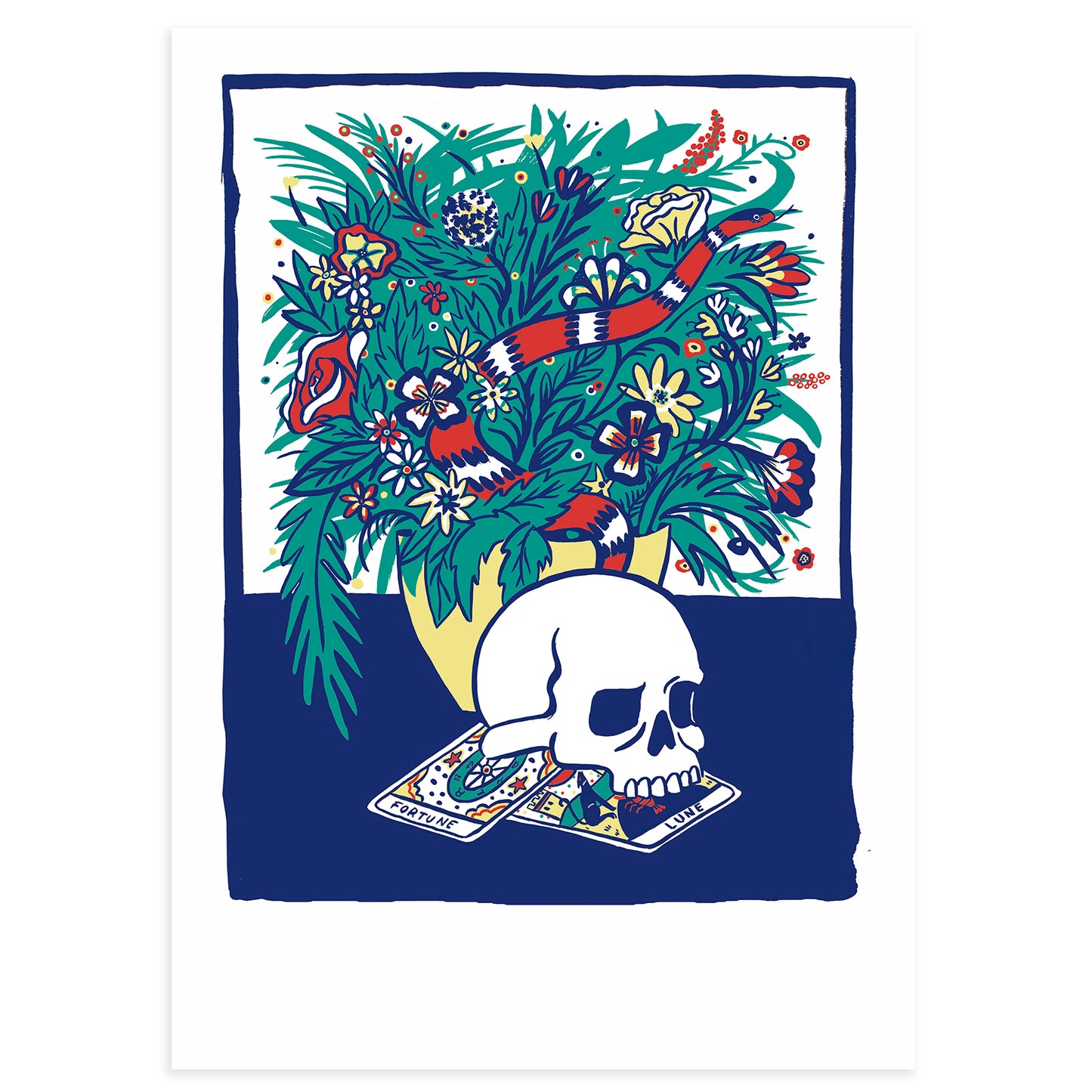 Flowers, fortune and death