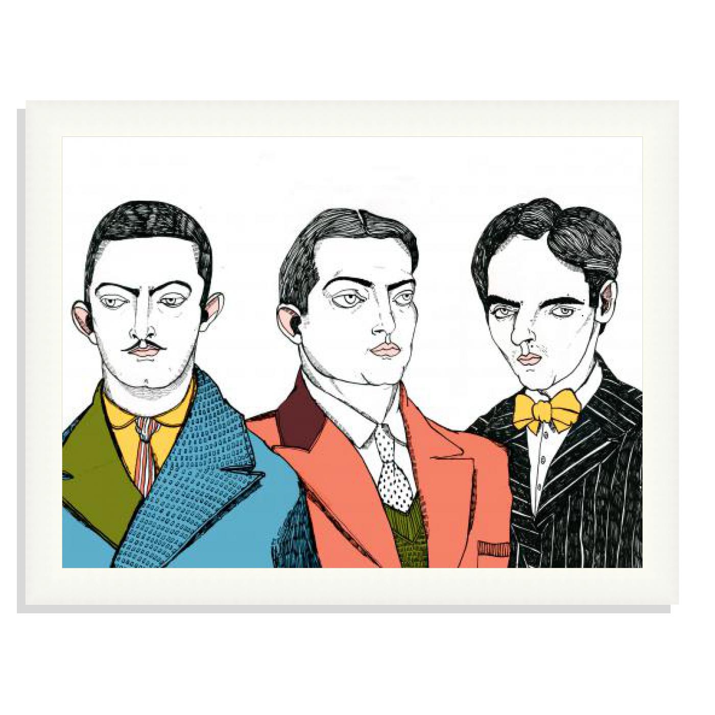 Dalí, Buñuel and Lorca in the Hall of Residence