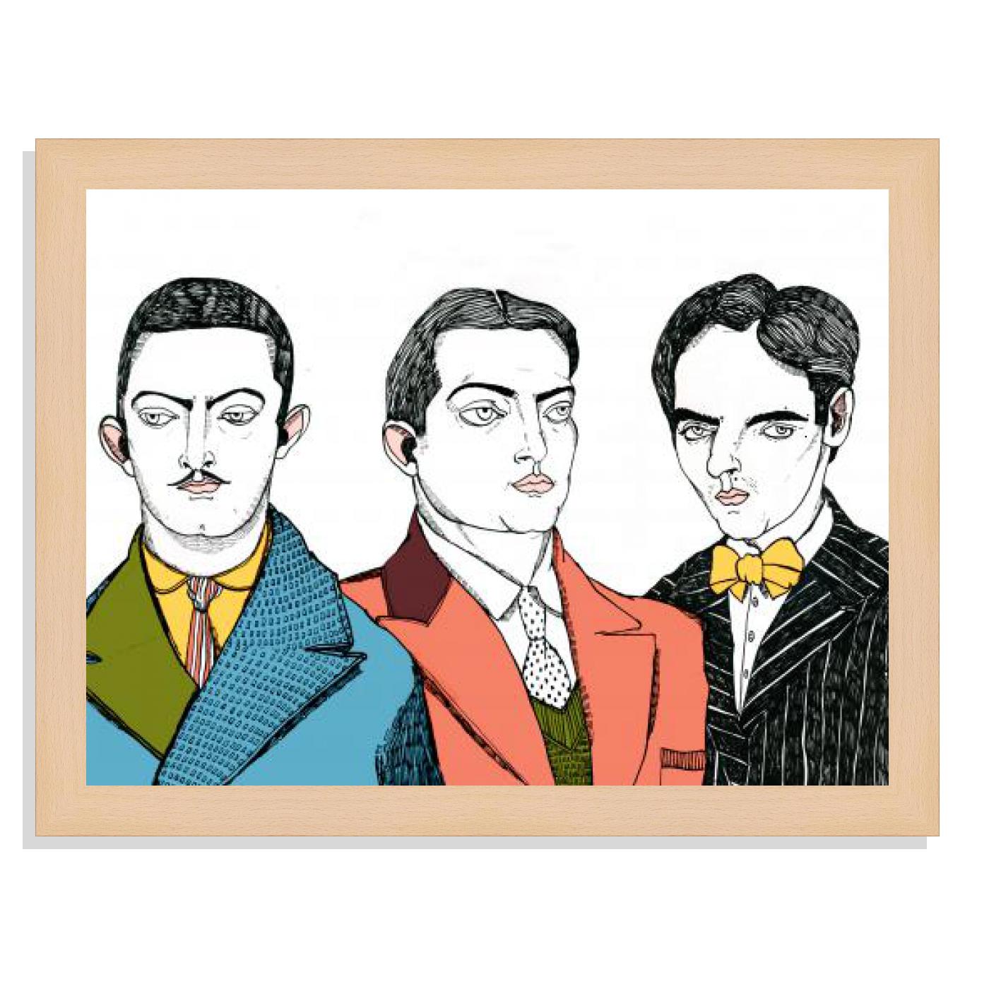 Dalí, Buñuel and Lorca in the Hall of Residence