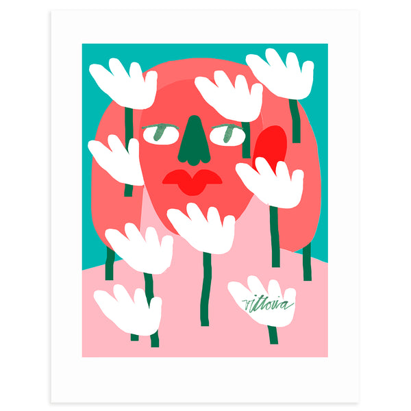 Amber Vittoria. Limited edition screen prints available. – Gunter