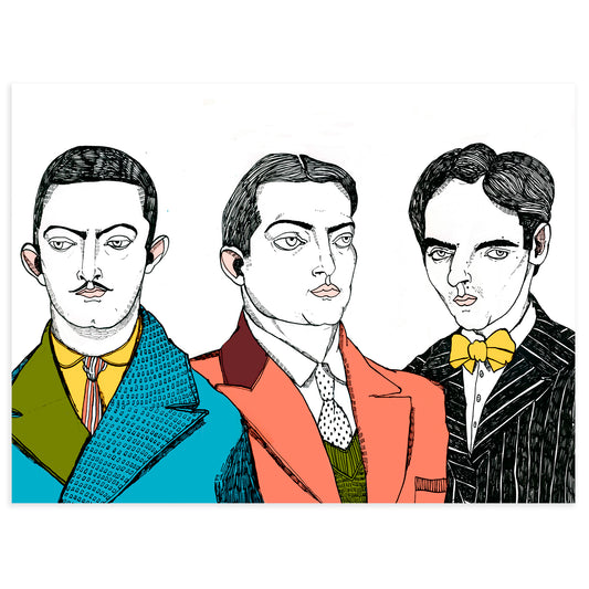 Dalí, Buñuel and Lorca in the Hall of Residence