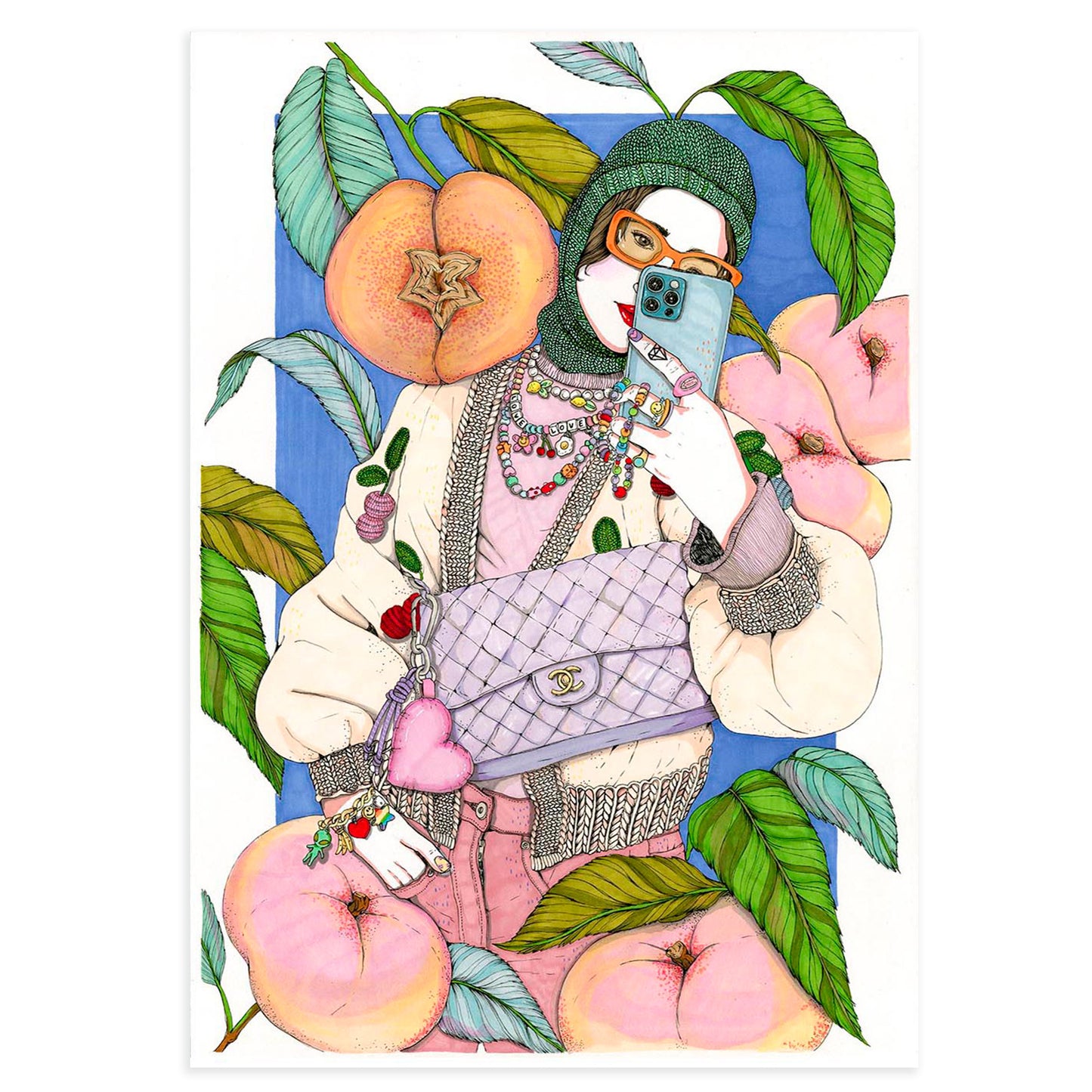 Flat Peach